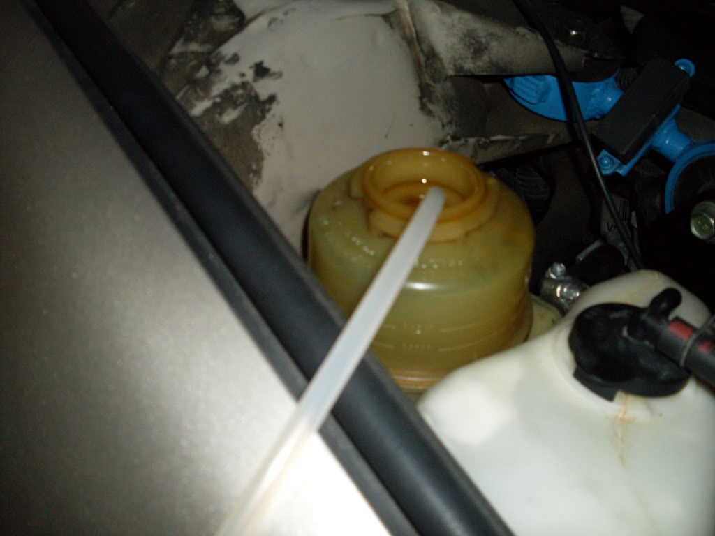 Power Steering Fluid Exchange