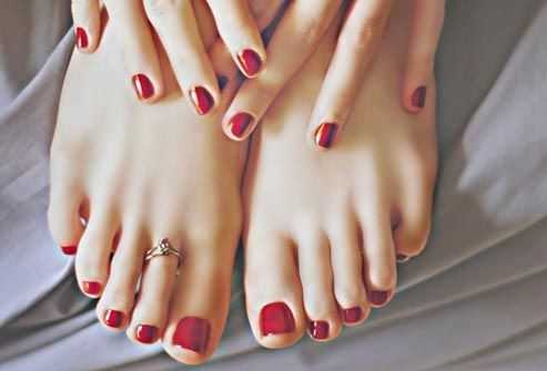 Nails Cut ,Shaped, Color and Gel Polish
