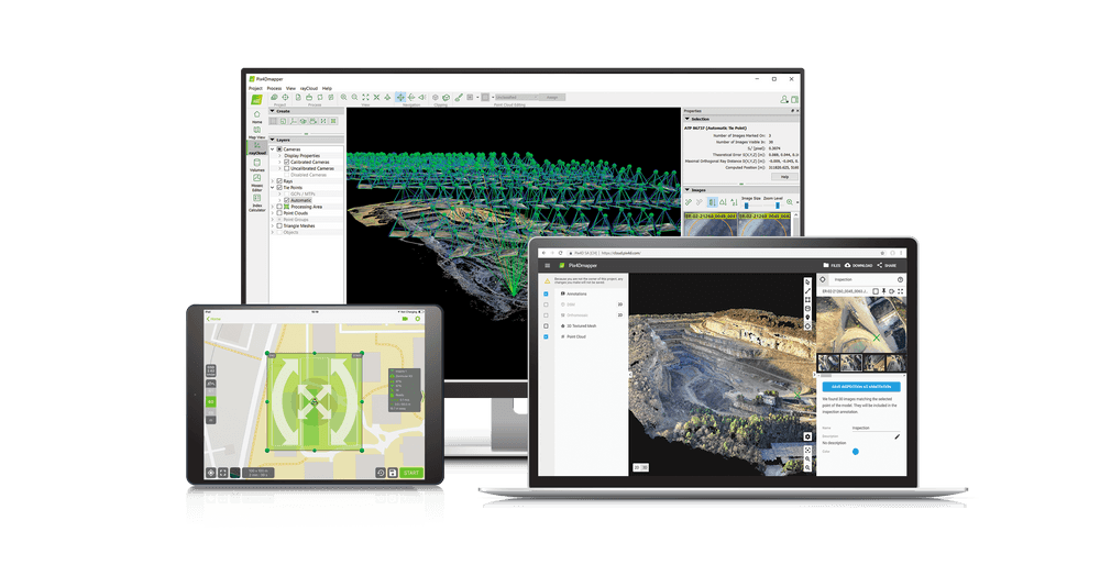 Drone Photogrammetry Terrain Scanning