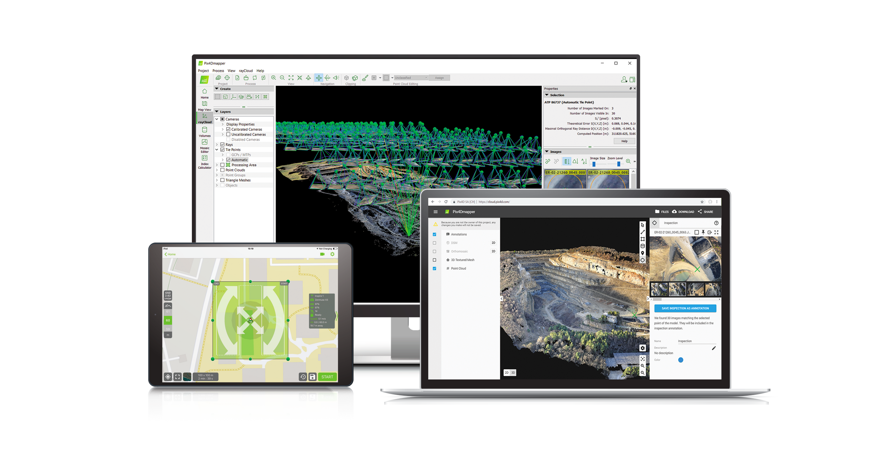 Drone Photogrammetry Terrain Scanning image