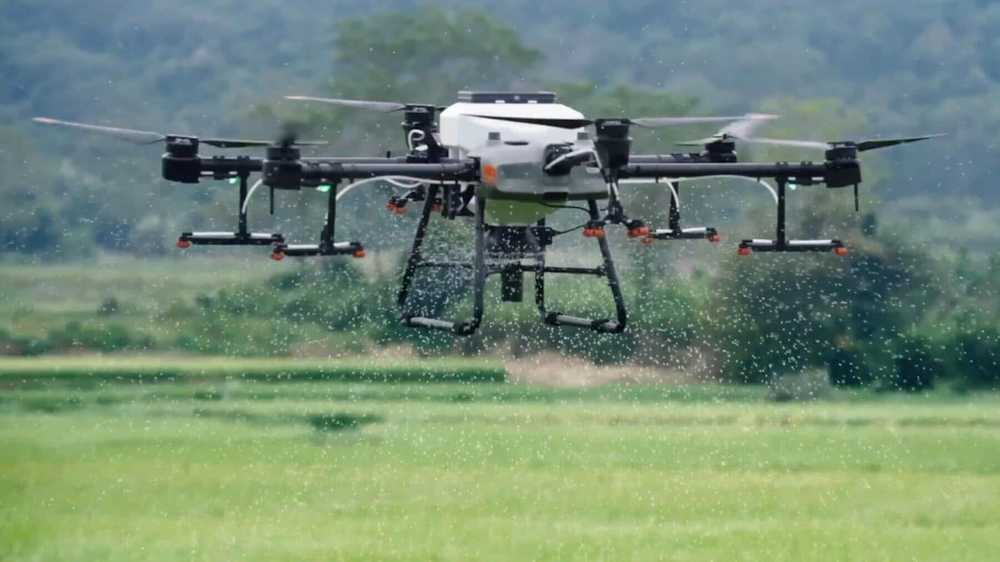 Automated Drone Crop Seeding