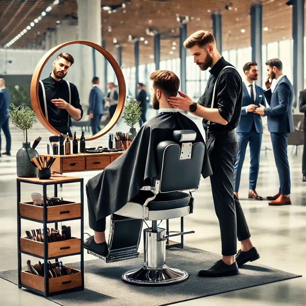 On Site Male Grooming Station