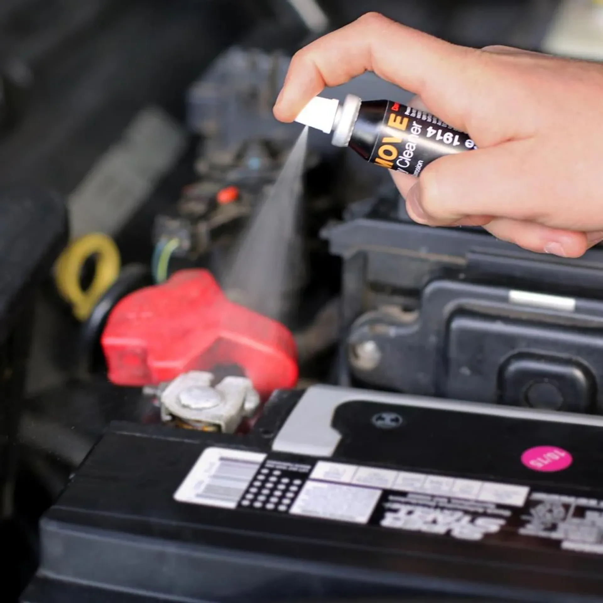 Battery Terminal Cleaning image