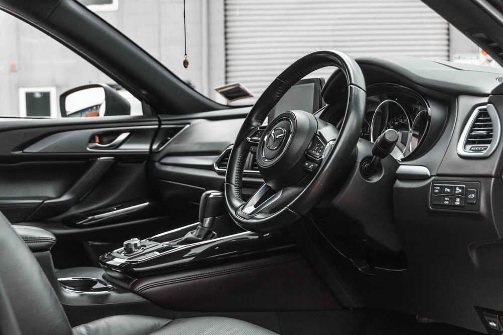 Leather and Fabric Protection Application Interior