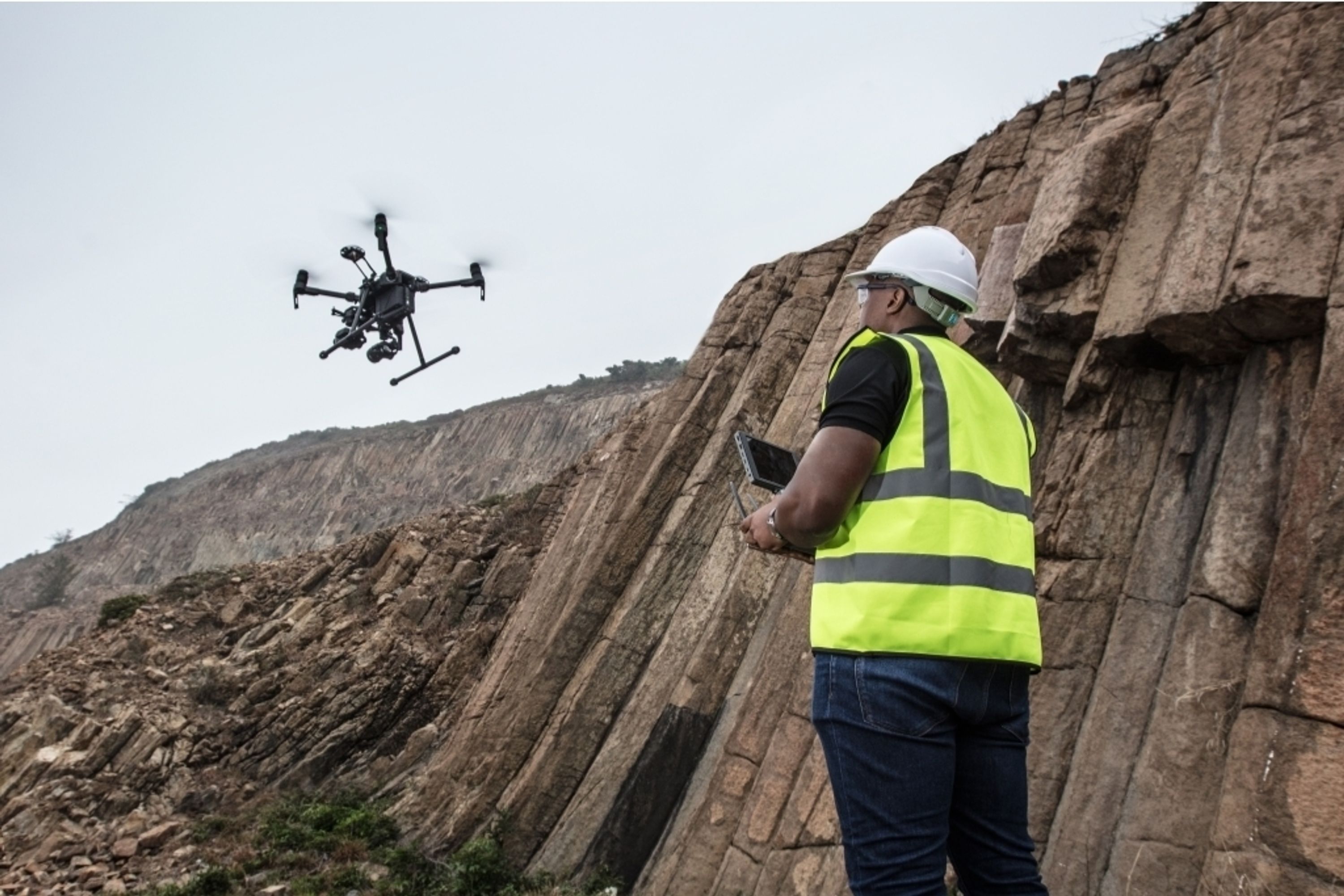 Drone Lidar Terrain Scanning image