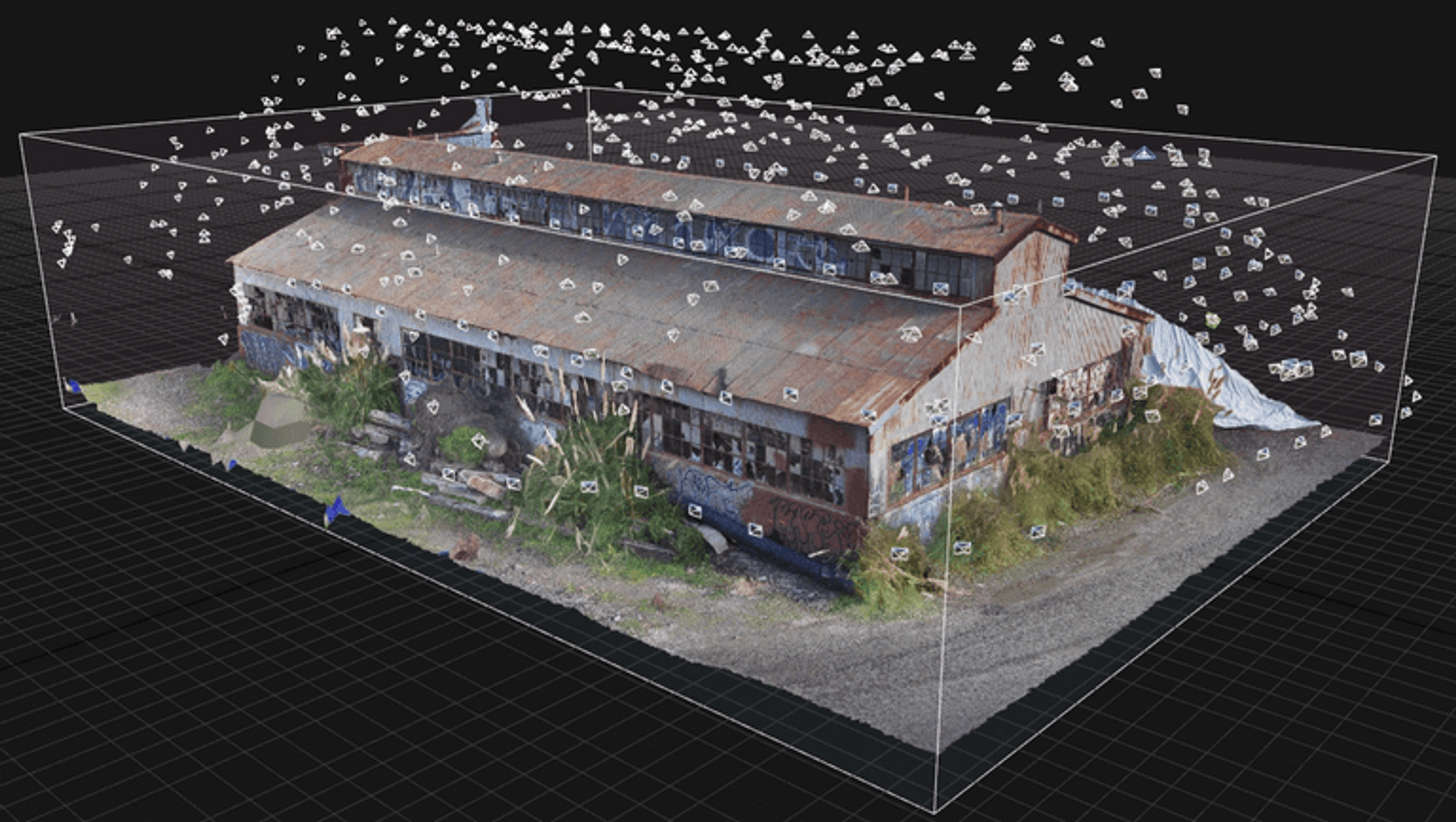 Drone Photogrammetry Building Scanning image